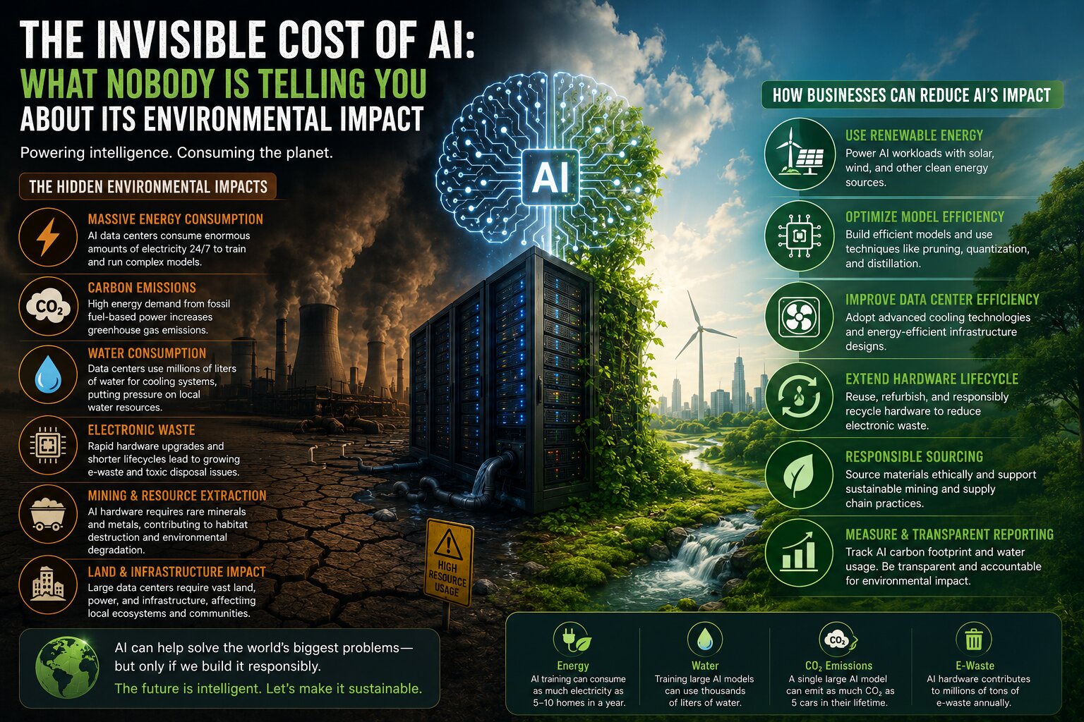 The Invisible Cost of AI: What Nobody Is Telling You About Its Environmental Impact