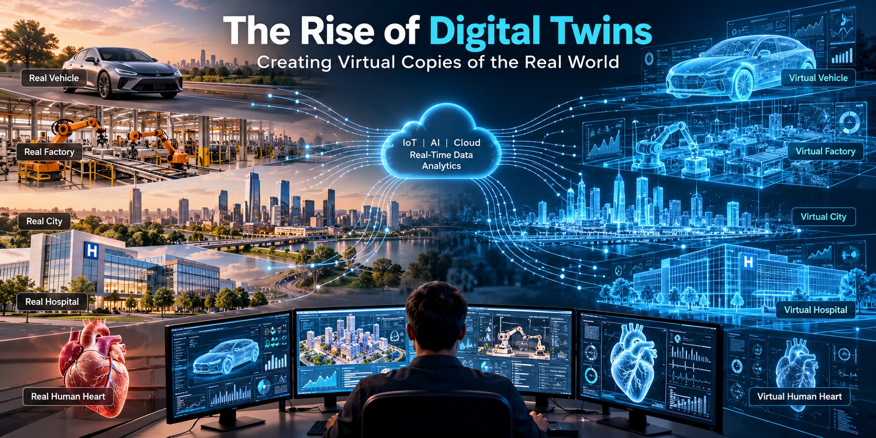 The Rise of Digital Twins: How Virtual Copies Are Transforming the Real World