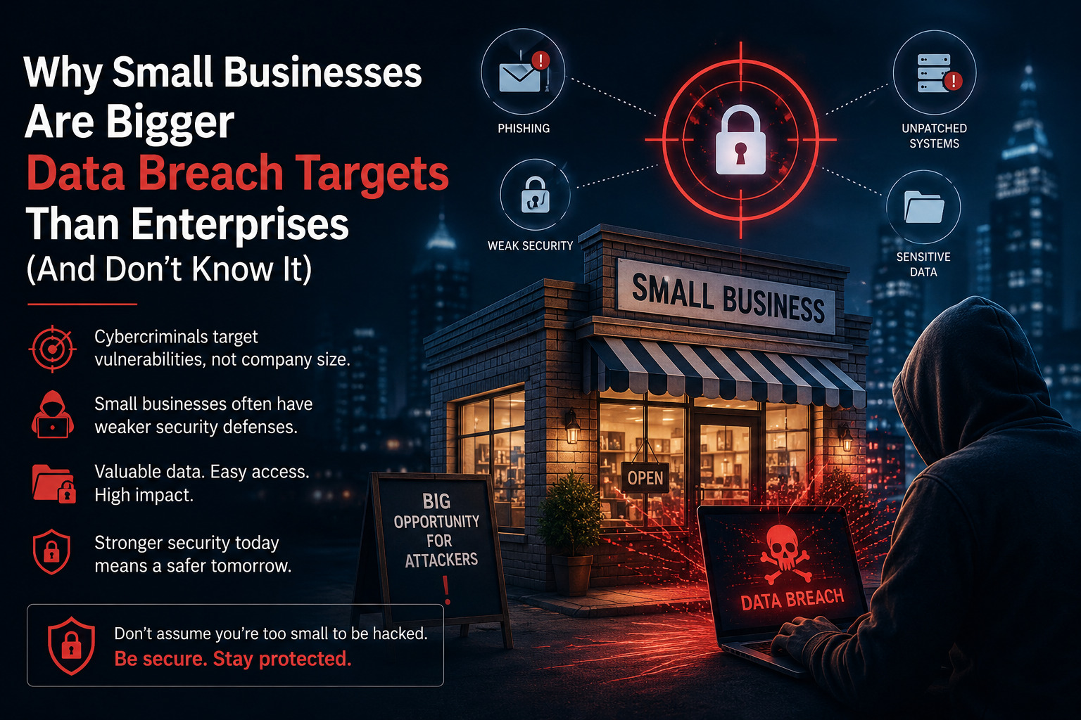 Why Small Businesses Are Bigger Data Breach Targets Than Enterprises (And Don't Know It)